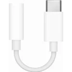 Переходник Apple Type-C - mini jack 3.5, белый