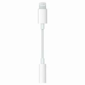 Переходник Apple Lightning - mini jack 3.5, белый
