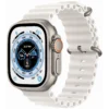 Apple Watch Ultra GPS + Cellular, 49 мм, корпус из титана, ремешок Ocean белого цвета