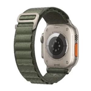 Apple Watch Ultra GPS + Cellular, 49 мм, корпус из титана, ремешок Alpine зеленого цвета, размер L