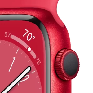 Умные часы Apple Watch Series 8 41 мм (PRODUCT)RED Aluminium Case with (PRODUCT)RED Sport Band, размер M/L