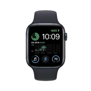 Умные часы Apple Watch Series SE Gen 2 44 мм Aluminium Case, тёмная ночь, размер M/L