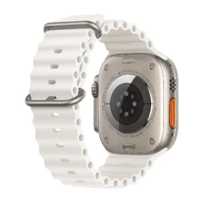 Apple Watch Ultra GPS + Cellular, 49 мм, корпус из титана, ремешок Ocean белого цвета