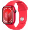 Apple Watch Series 9, 41 мм, корпус из алюминия цвета (PRODUCT)RED, спортивный ремешок цвета (PRODUCT)RED, размер M/L