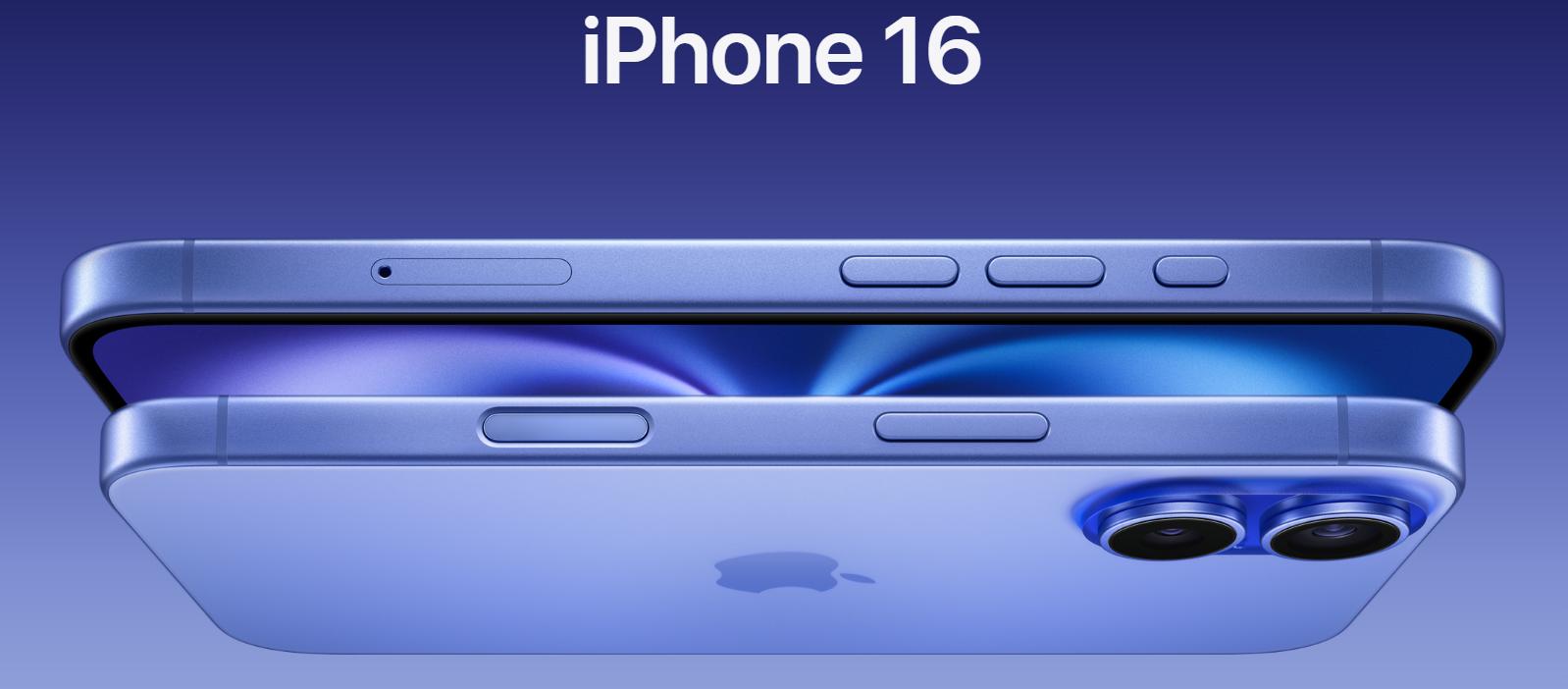 Смартфон Apple iPhone 16 512 GB, Dual SIM (nano SIM), Pink