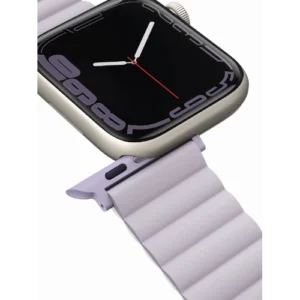 Ремешок Uniq Revix для Apple Watch 41/40/38 мм, фиолетовый/белый
