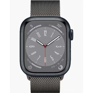 Умные часы Apple Watch Series 8 41 мм Midnight Aluminum Case with Graphite Milanese Loop, размер R