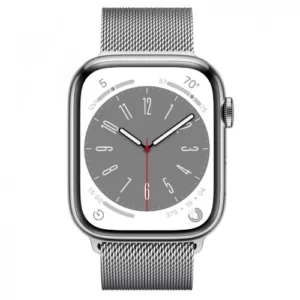 Умные часы Apple Watch Series 8 41 мм Silver Stainless Steel with Silver Milanese Loop, размер R