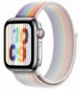 Умные часы Apple Watch Series 8 45 мм Silver Stainless Steel with Pride Edition Sport Loop, размер M/L