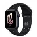Умные часы Apple Watch Series 8 41 мм Midnight Aluminum Case with Black/Black Nike Sport Band, размер M/L