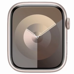 Apple Watch Series 9, 41 мм, корпус из алюминия цвета «сияющая звезда», спортивный ремешок цвета «сияющая звезда», размер M/L