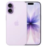 Apple iPhone 17 Lavender 256 ГБ — фронтальный вид, nano SIM и eSIM