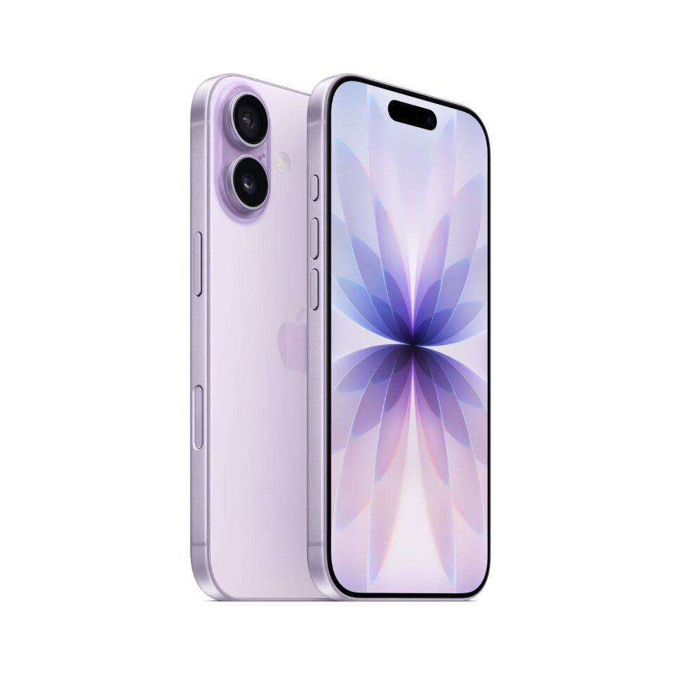 Apple iPhone 17 Lavender eSIM 512GB Back Apple iPhone 17 512GB Lavender — eSIM