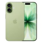 Apple iPhone 17 Sage eSIM 512 ГБ — вид спереди, экран Super Retina XDR