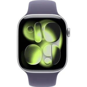 Apple Watch Series 11 46 мм, Silver M/L,  Aluminum Case, Purple Fog Sport Band
