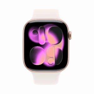 Apple Watch Series 11 46 мм, Rose Gold S/M Aluminum Case, Light Blush Sport Band
