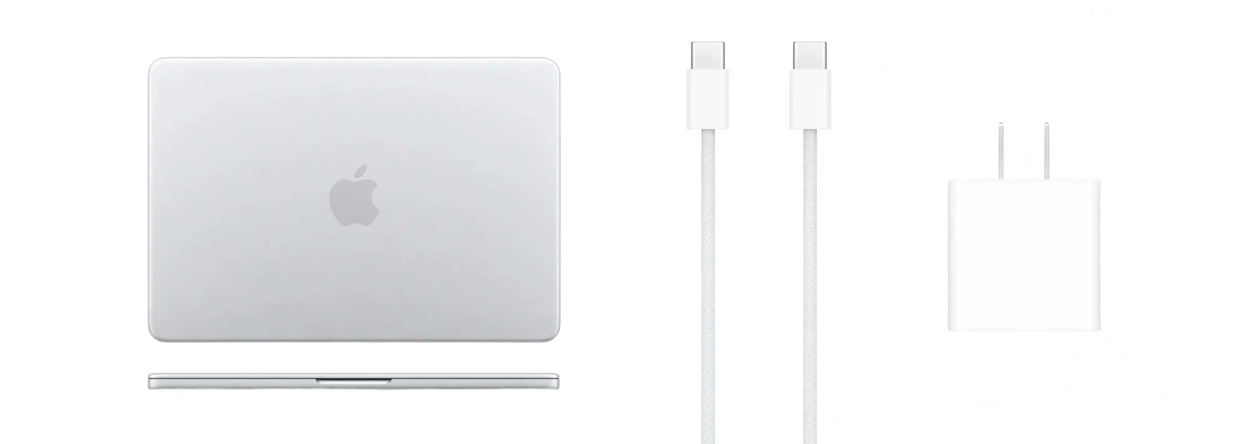 Задняя часть MacBook Neo 13 Silver 2026