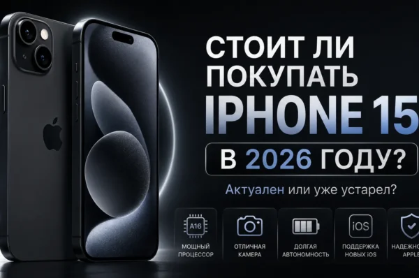 Стоит ли покупать iPhone 15 в 2026 году — обзор актуальности смартфона Apple