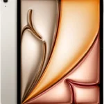 Apple iPad Air 13 M4 256GB Wi‑Fi Starlight — вид спереди